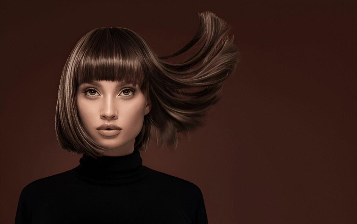 Cheveux brillants