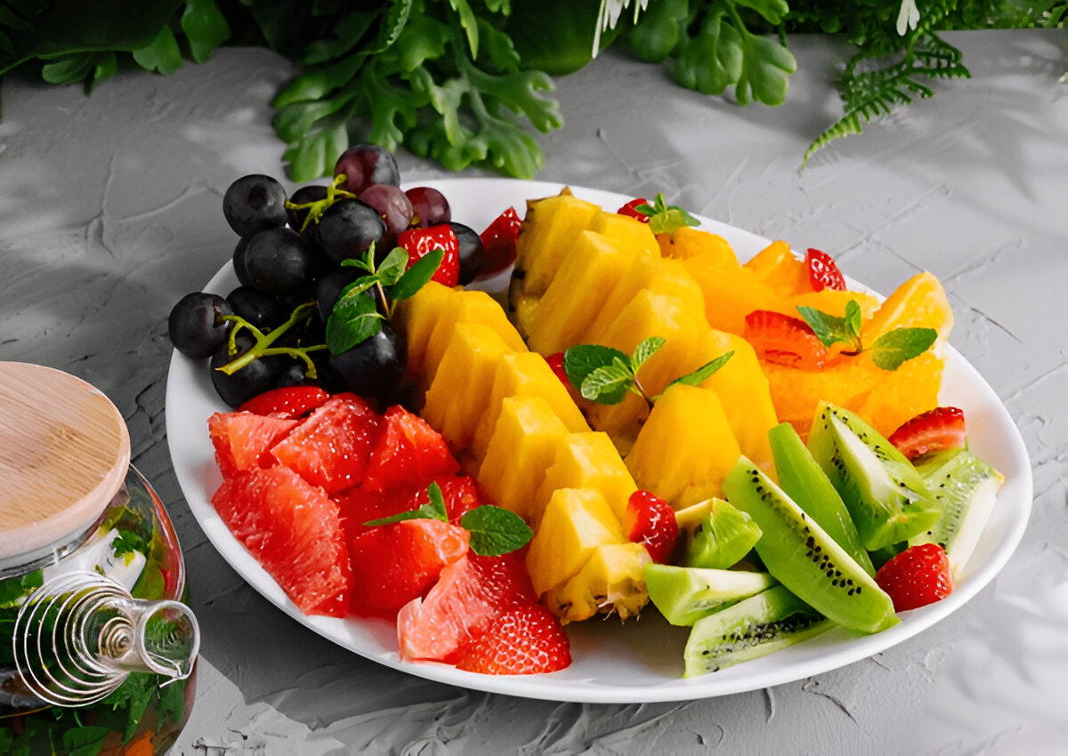 Moment de manger des fruits