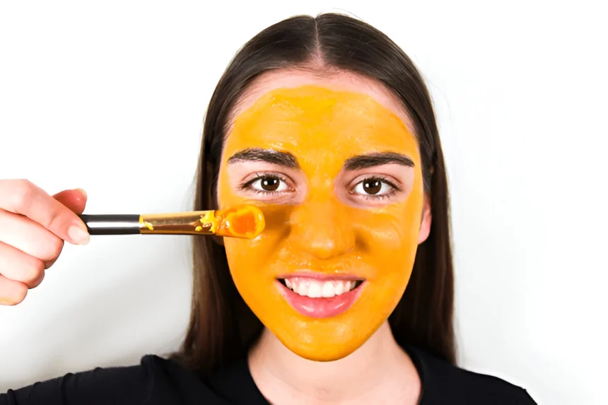 masque curcuma